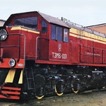 Промышленный тепловоз ТЭМ6-001